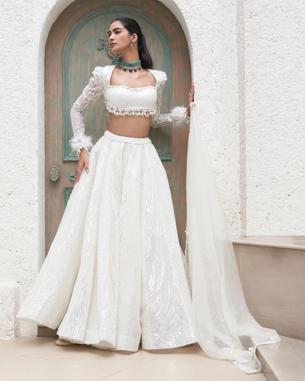 Taj Lehenga Set