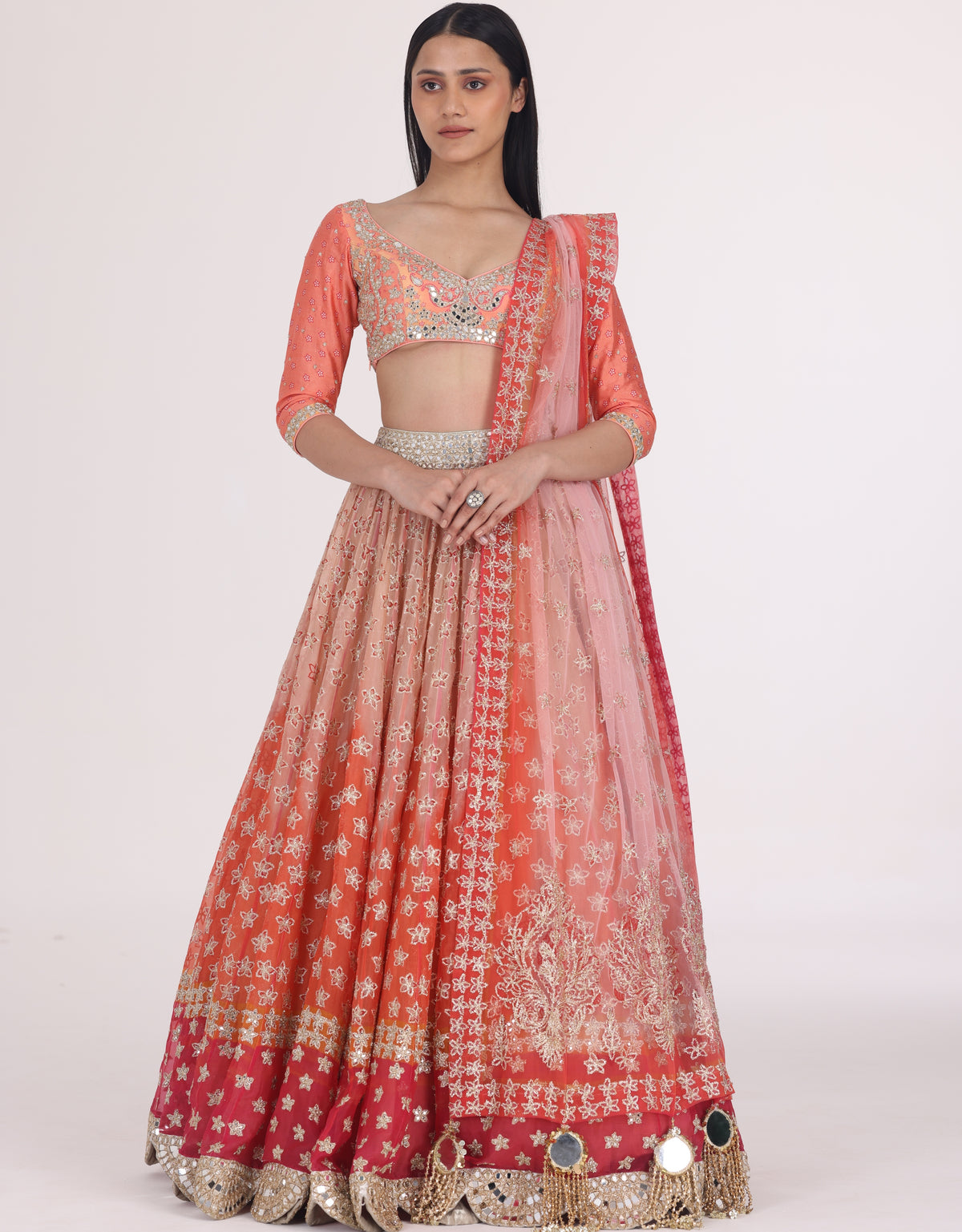 Sundowner Printed Lehenga Set