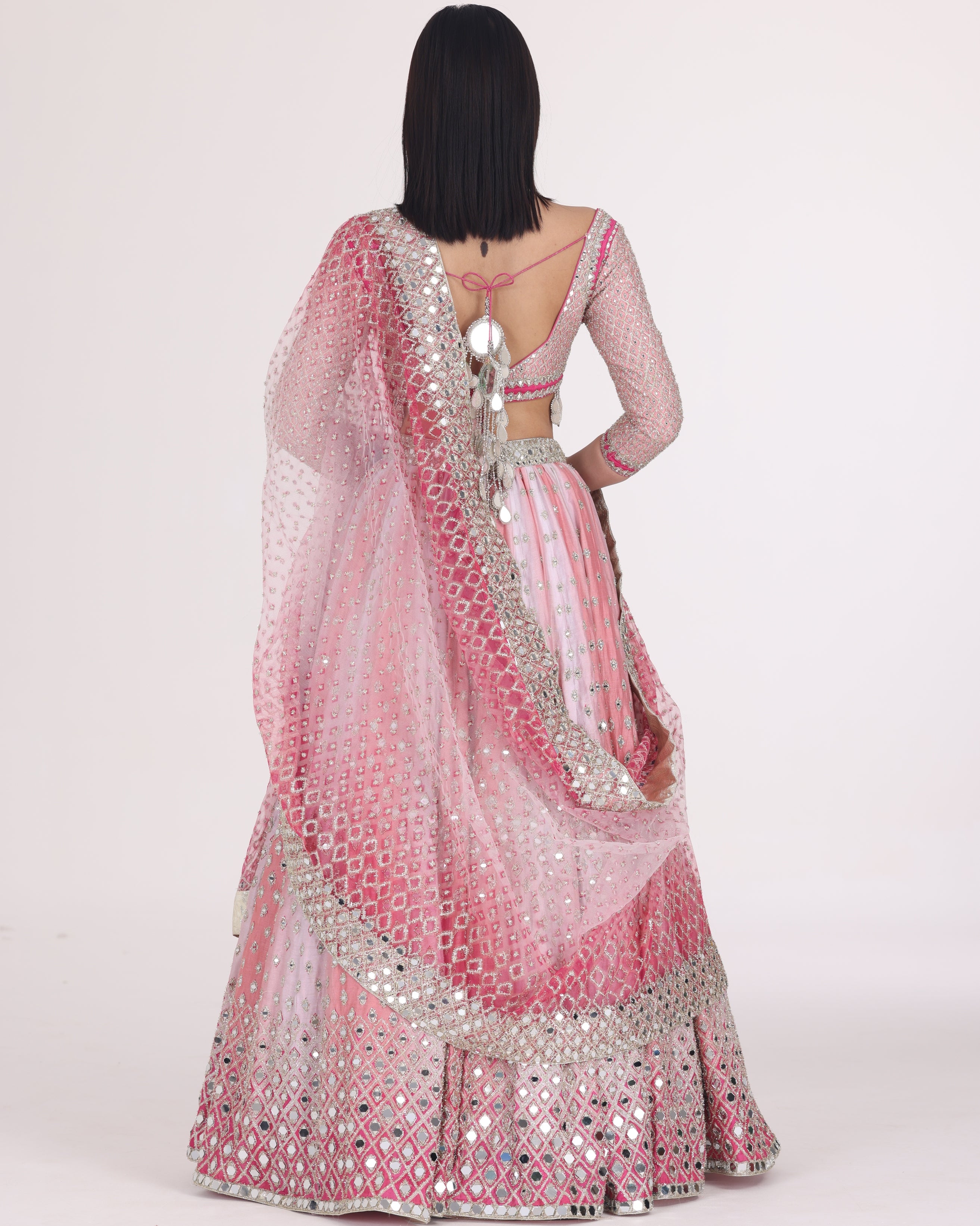 Pink Hues Printed Lehenga Set