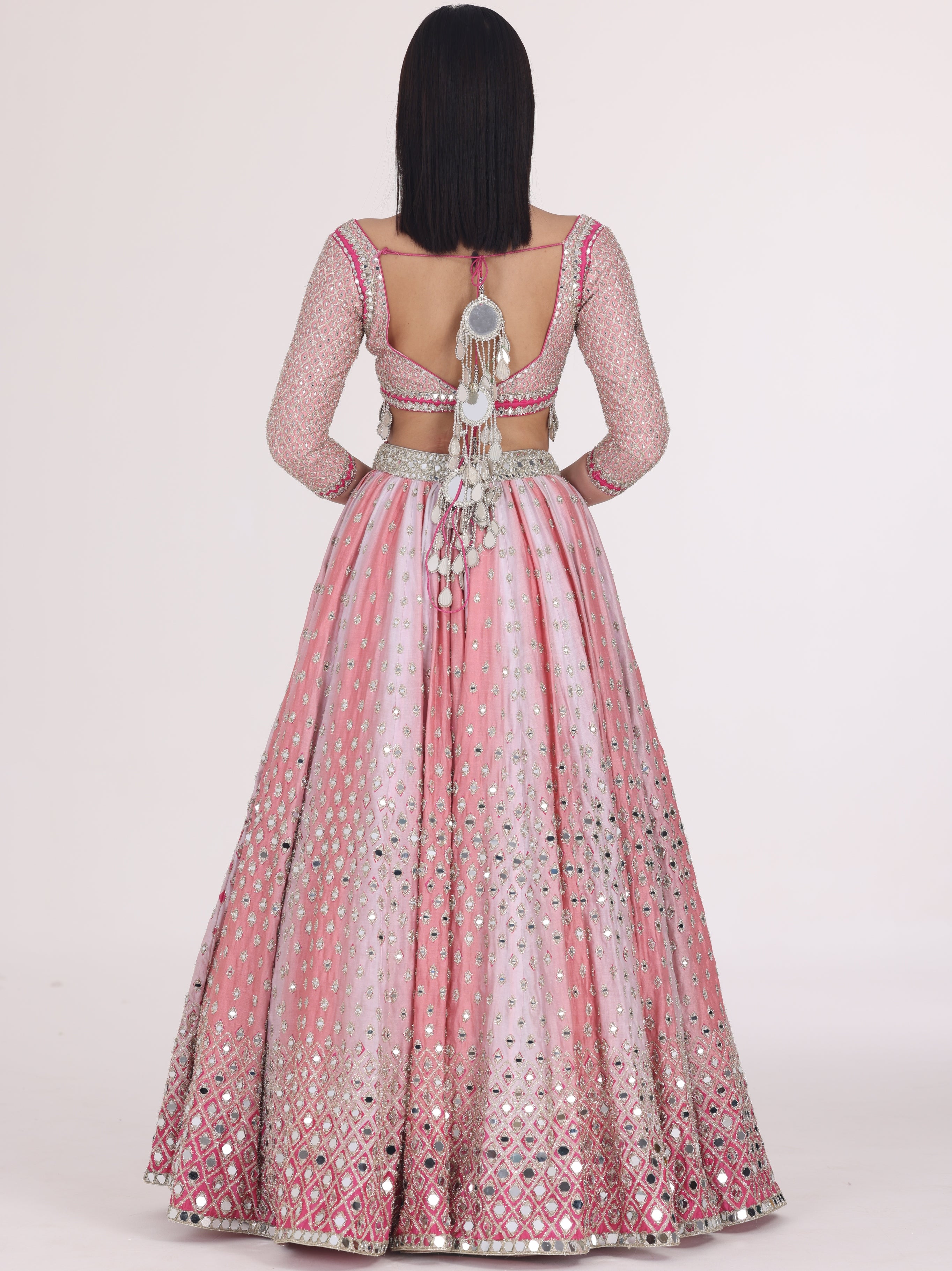 Pink Hues Printed Lehenga Set