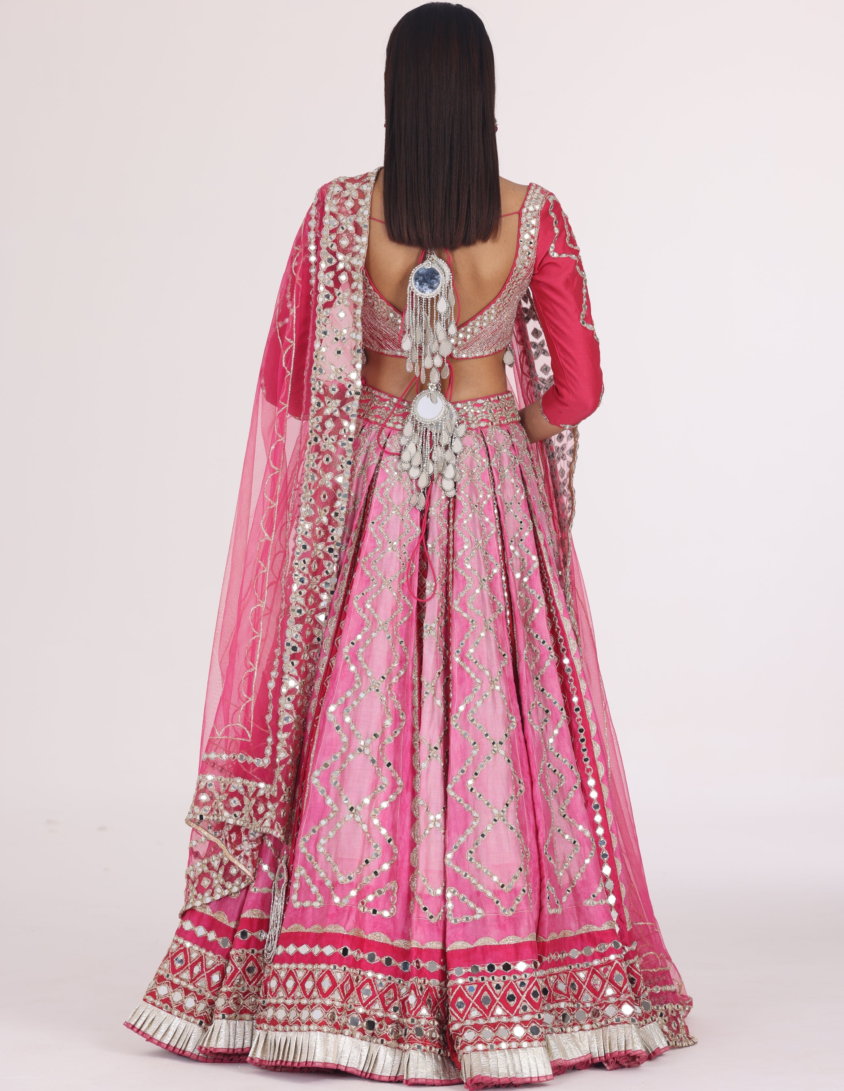 Begam Hues Printed Lehenga Set