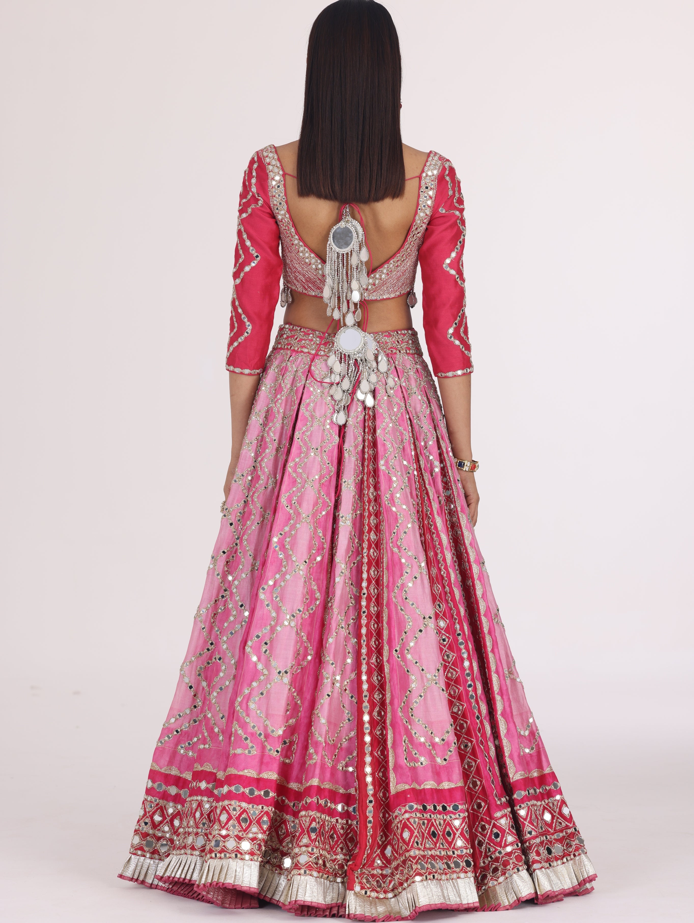 Begam Hues Printed Lehenga Set