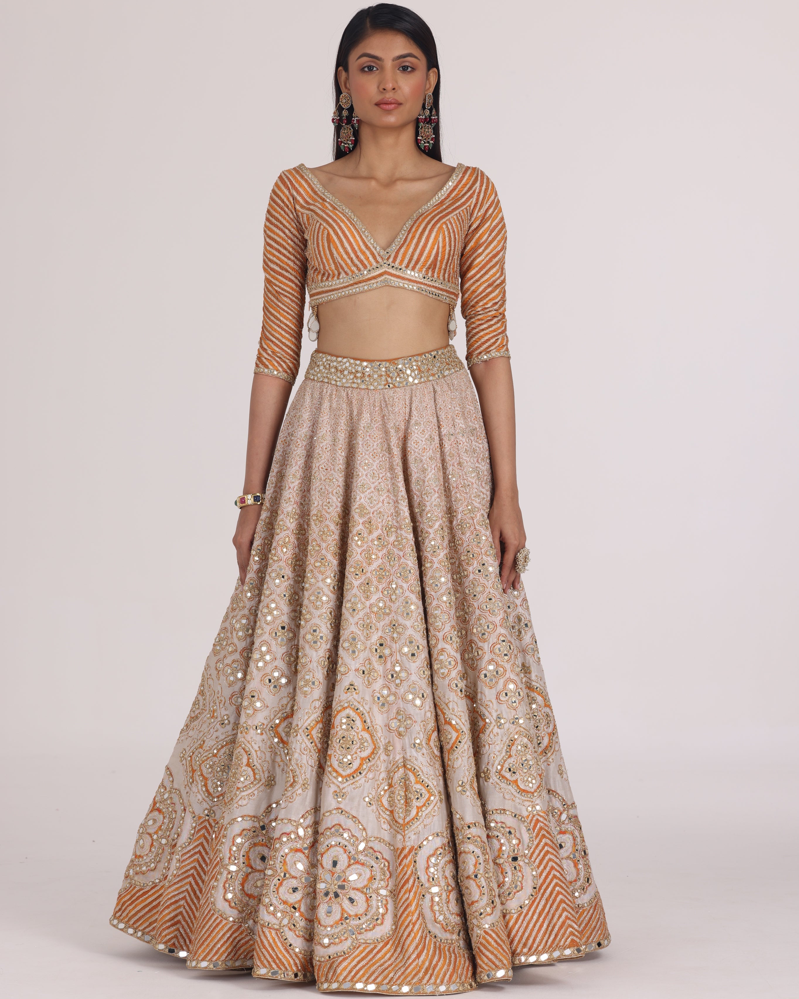 Desert Hues Printed Lehenga Set