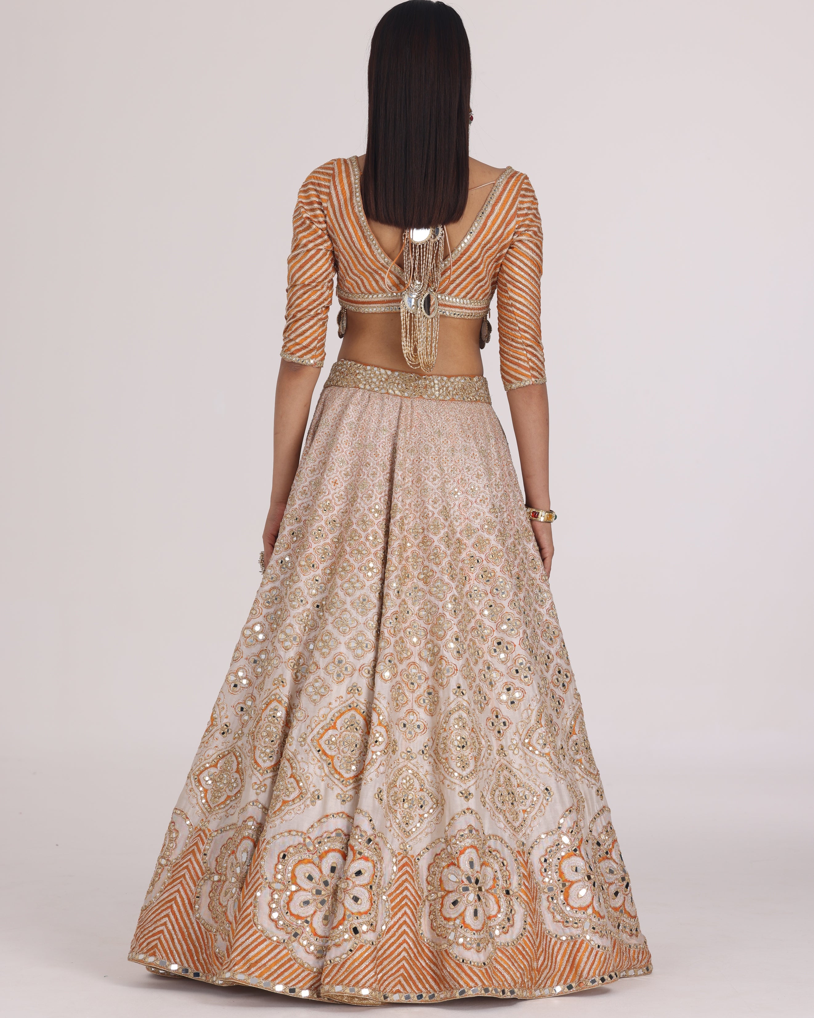 Desert Hues Printed Lehenga Set