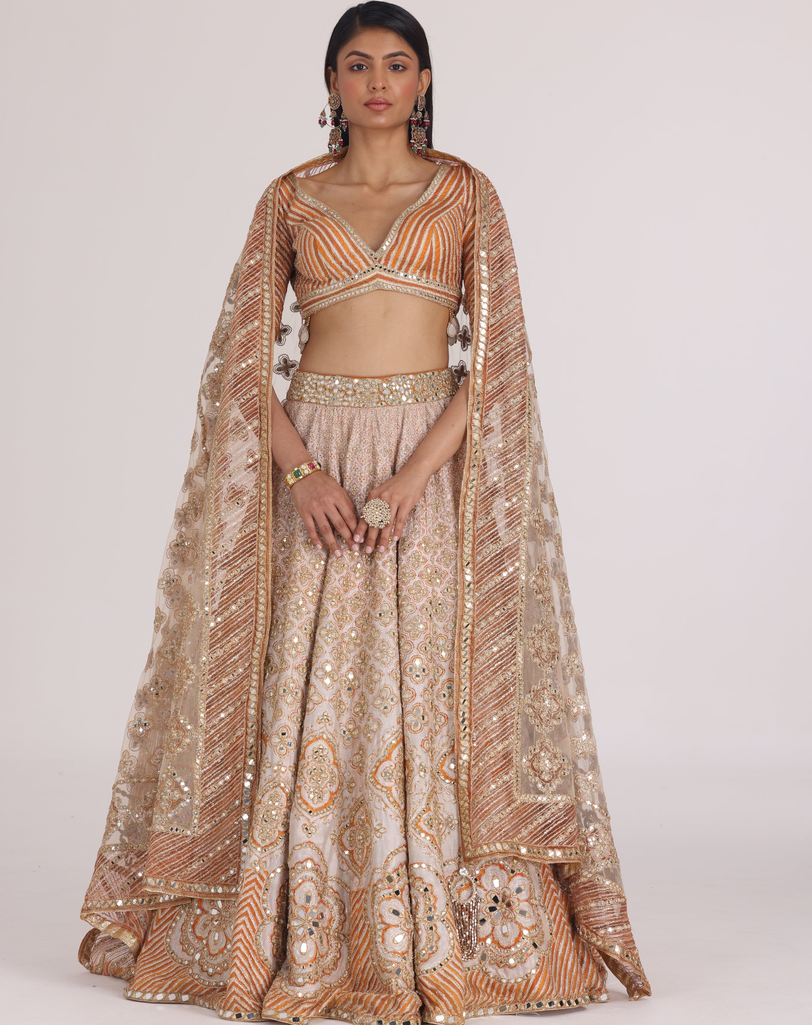 Desert Hues Printed Lehenga Set