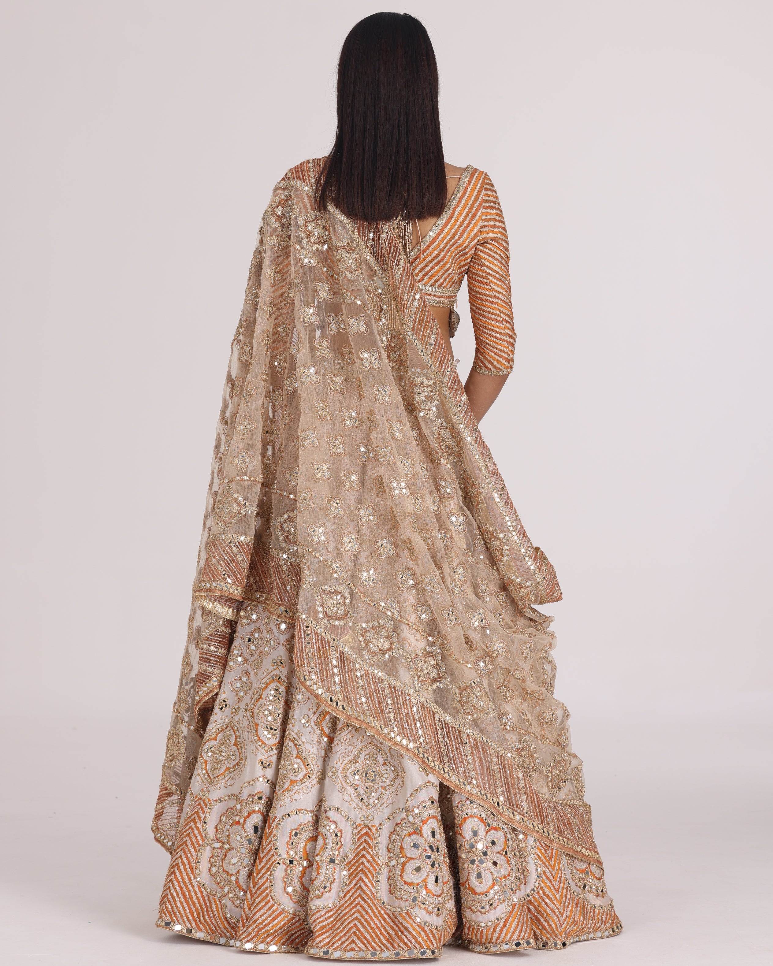 Desert Hues Printed Lehenga Set