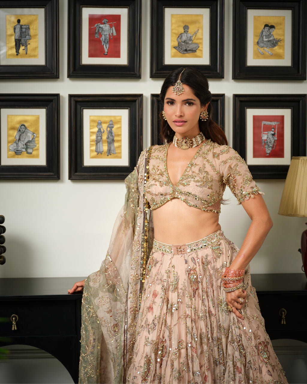 Ami Lehenga Set