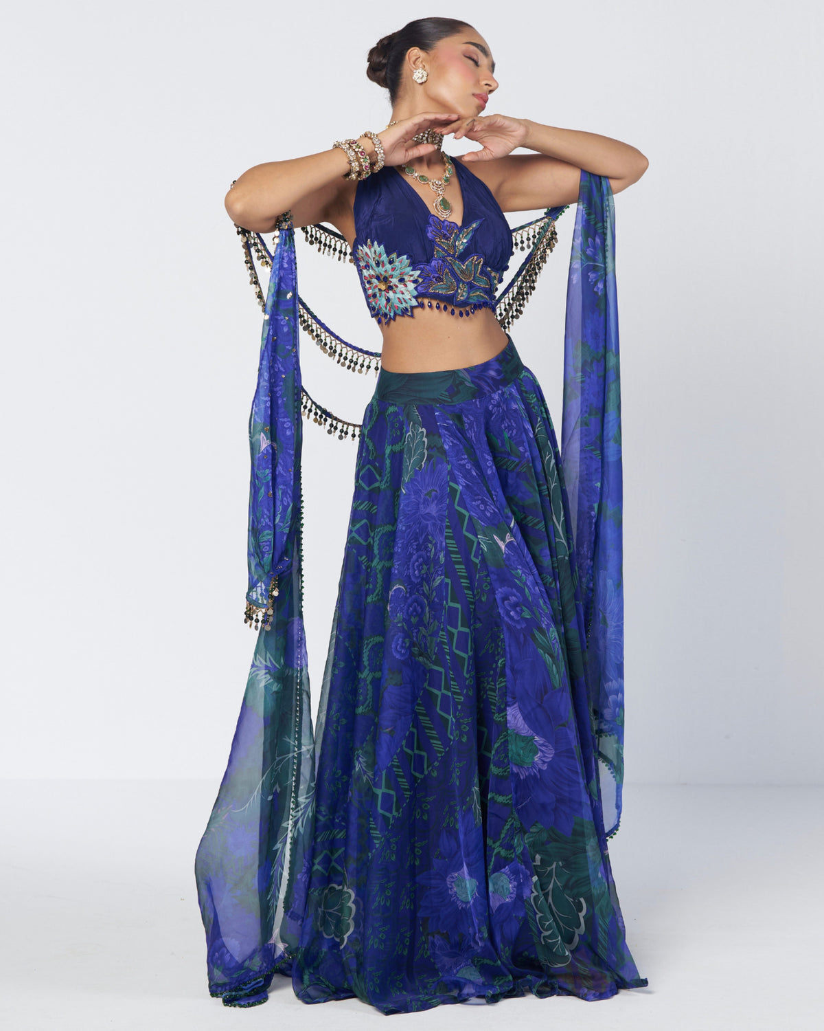 Rimjhim Woo Lehenga Set