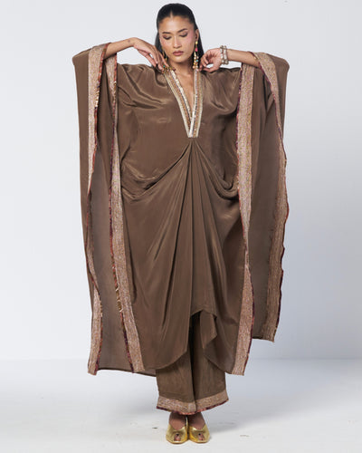 Olive Azra Kaftan Pant Set