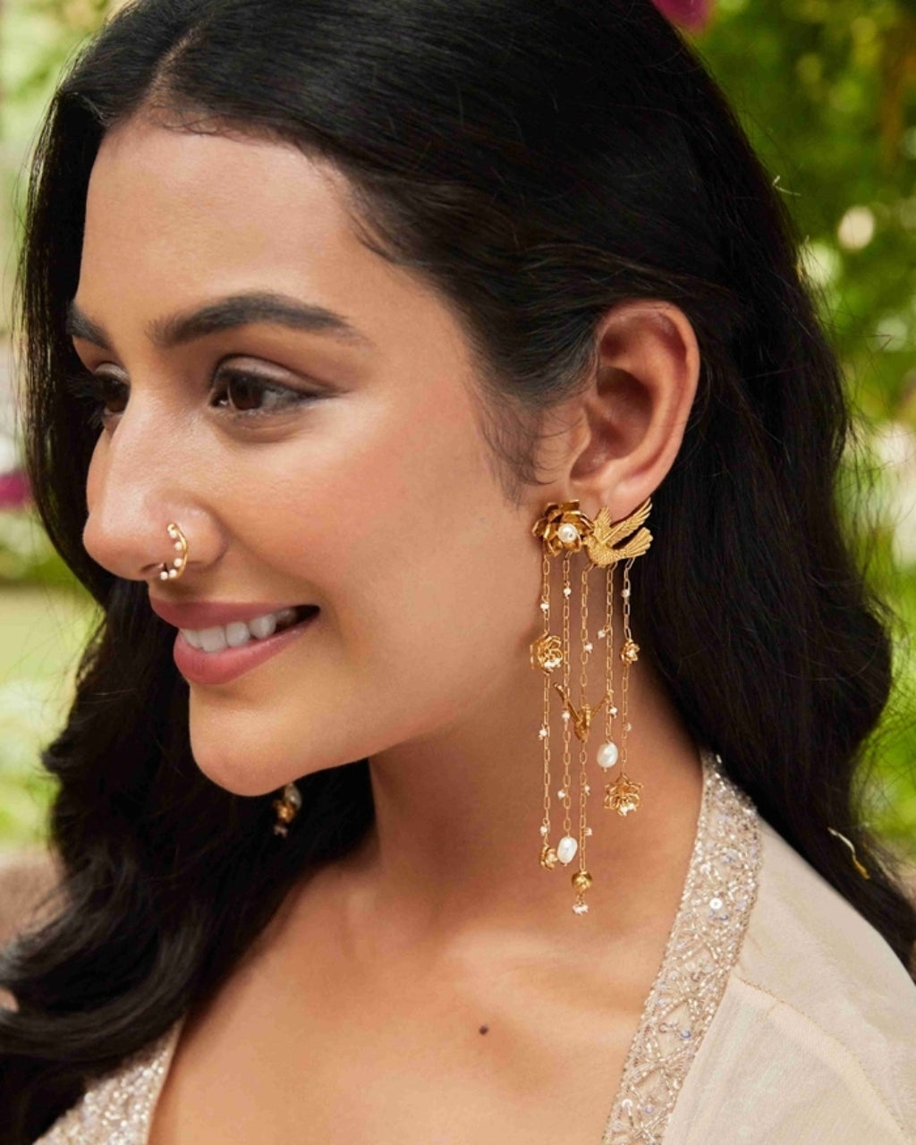 Panchee Statement Chandelier Earrings