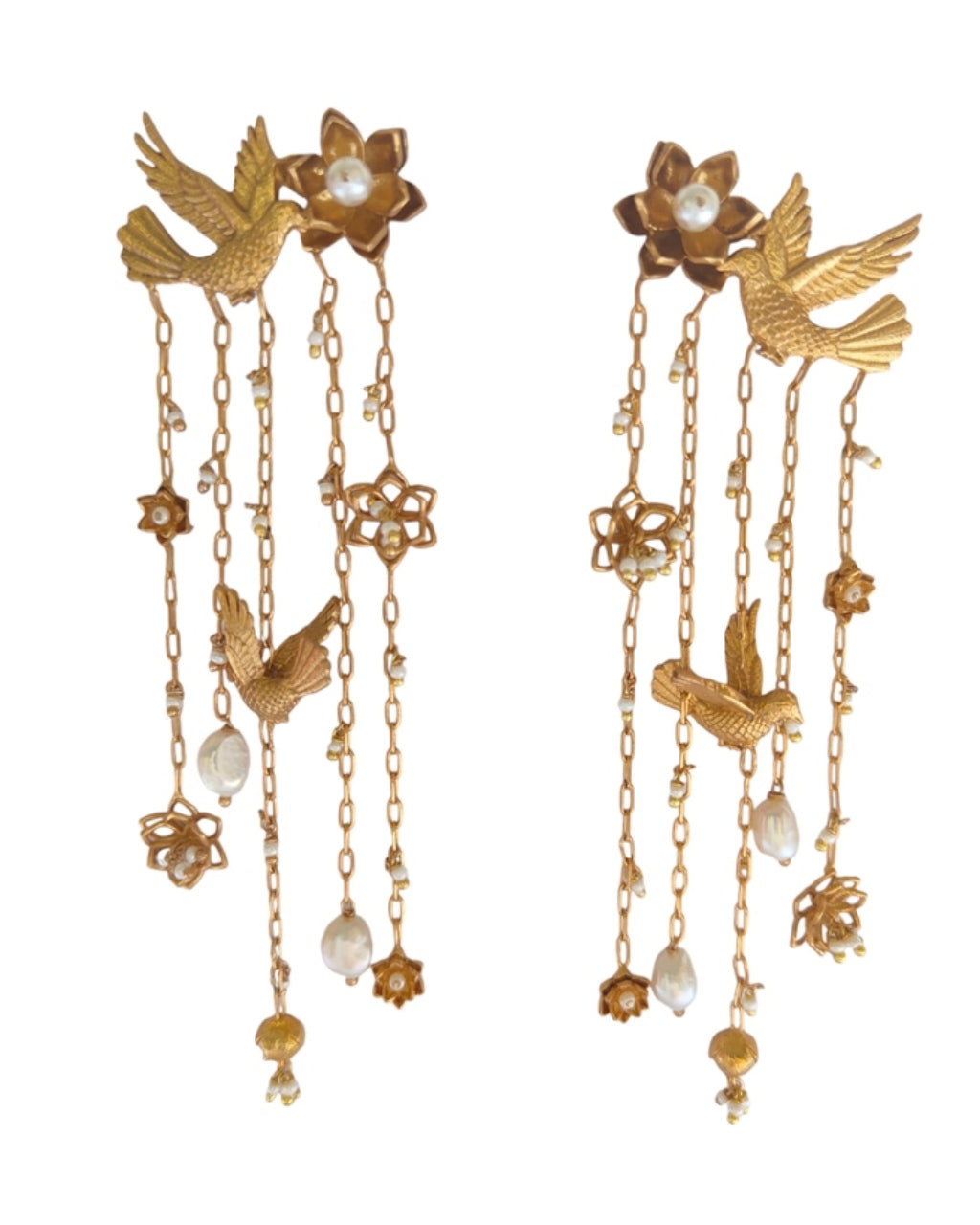 Panchee Statement Chandelier Earrings