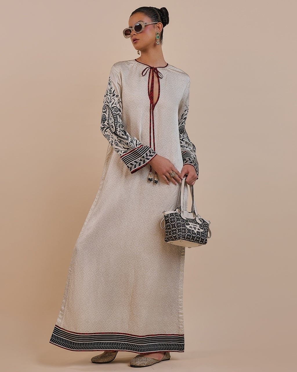 Crème Ivory Kaftan
