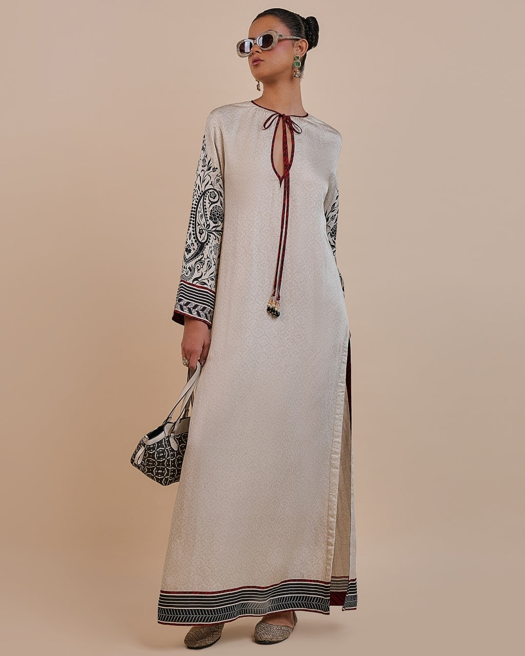 Crème Ivory Kaftan