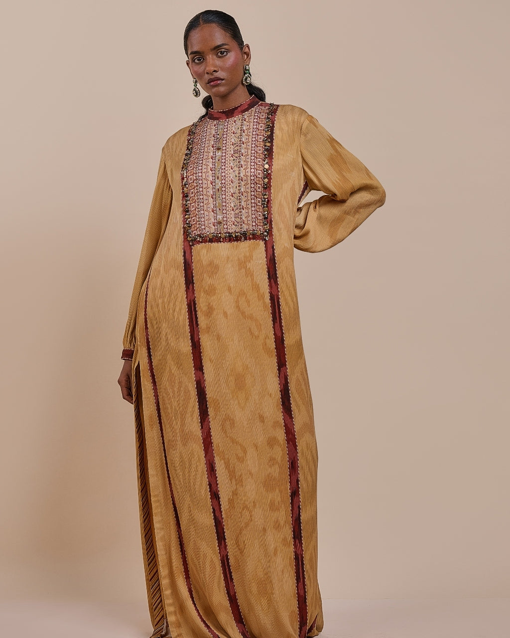 Ochre Yellow Kaftan