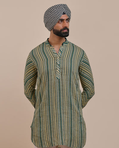 Olive Green Kurta