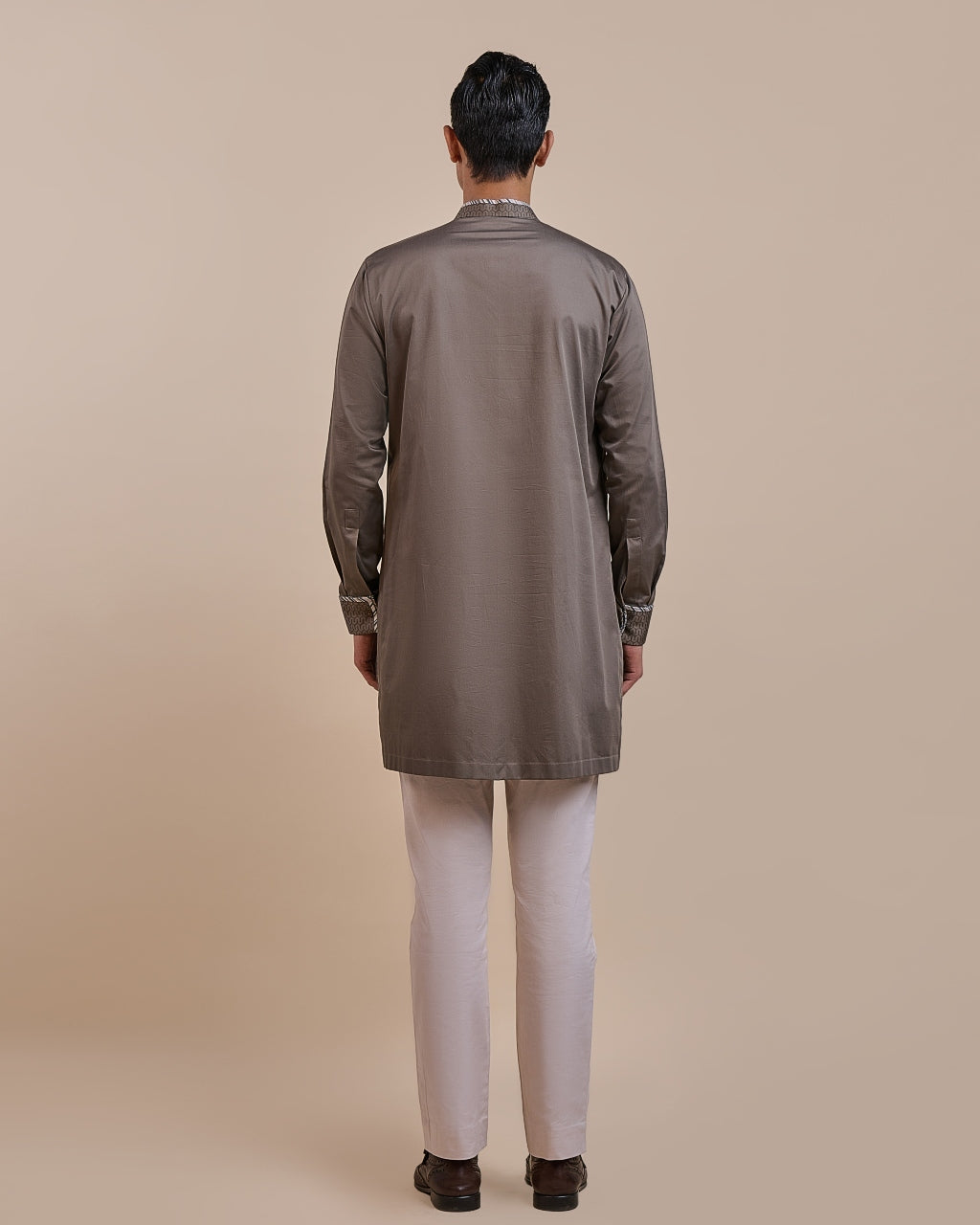 Ash Brown Kurta