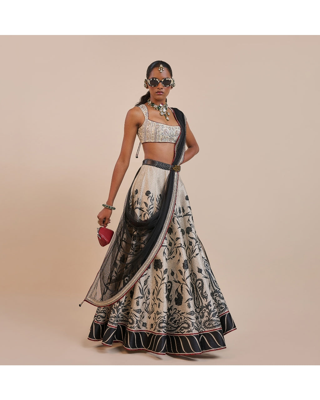 Crème Ivory Skirt Set
