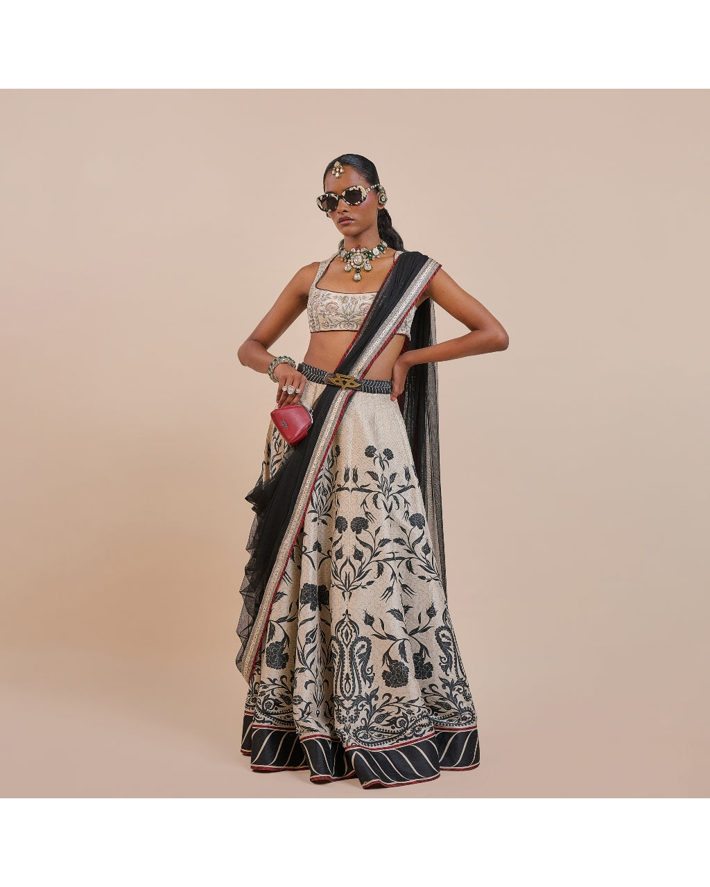 Crème Ivory Skirt Set