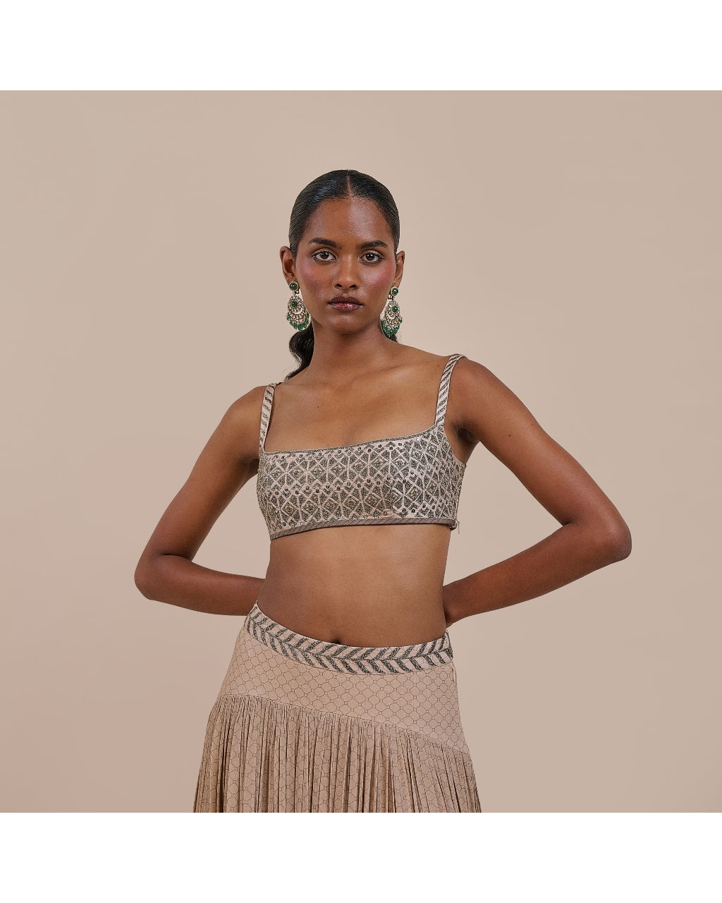 Blush Ivory Skirt Set