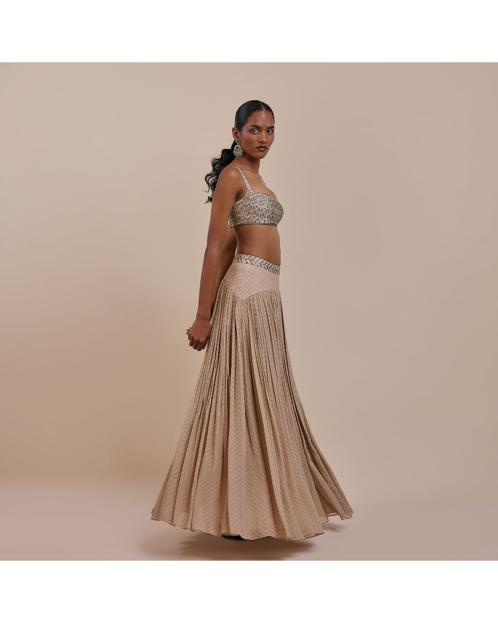 Blush Ivory Skirt Set