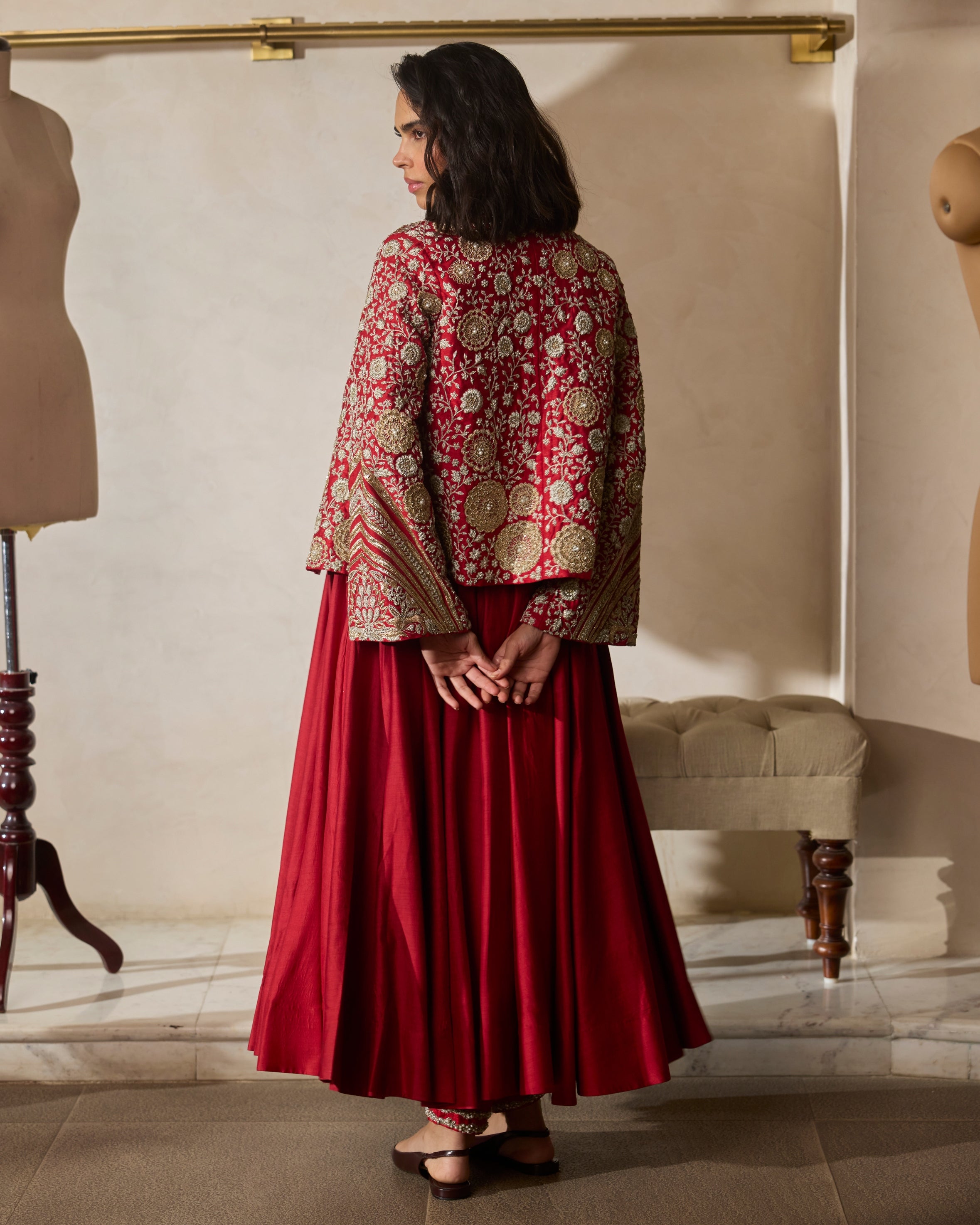 Petra Jacket Anarkali Set