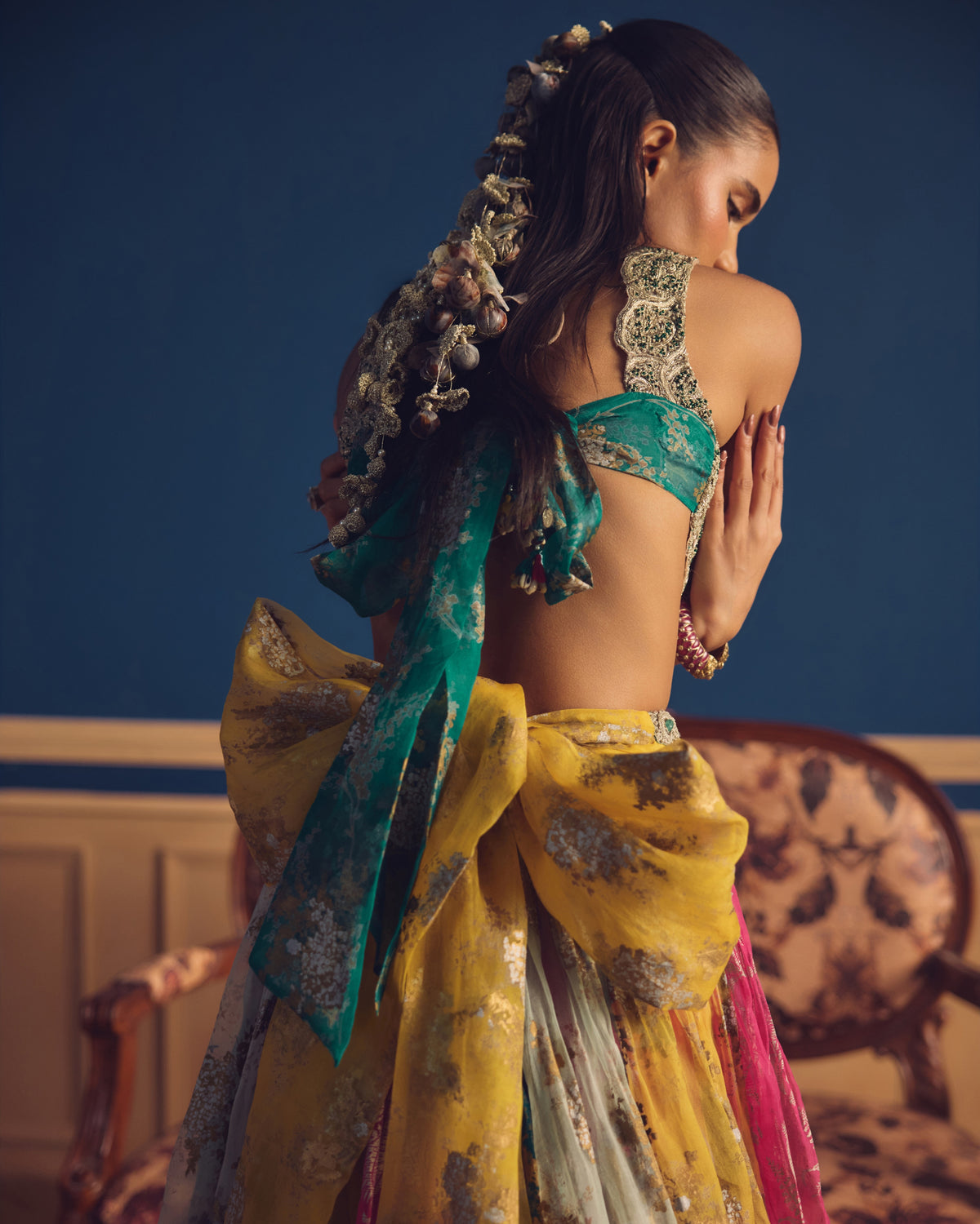 Aleena Multicolour Lehenga Set