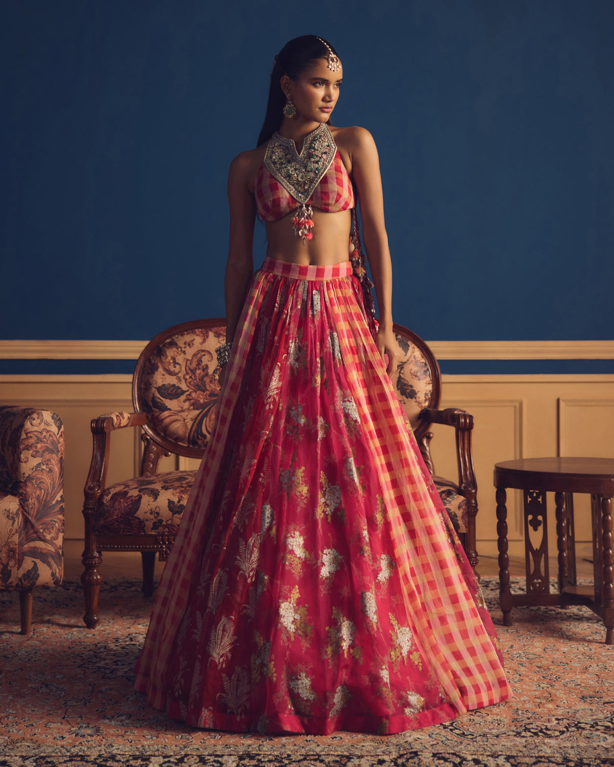 Elaf Pink Lehenga Set