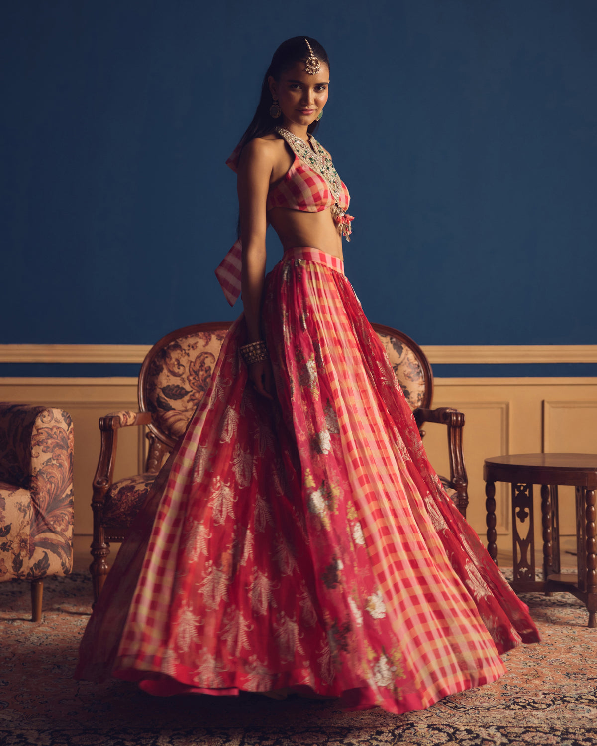 Elaf Pink Lehenga Set