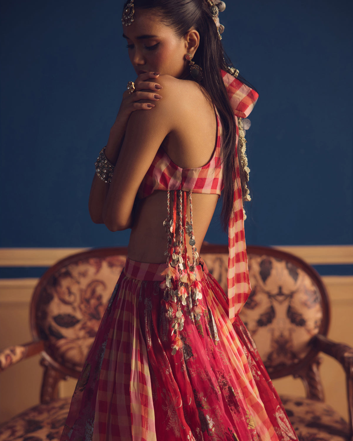Elaf Pink Lehenga Set