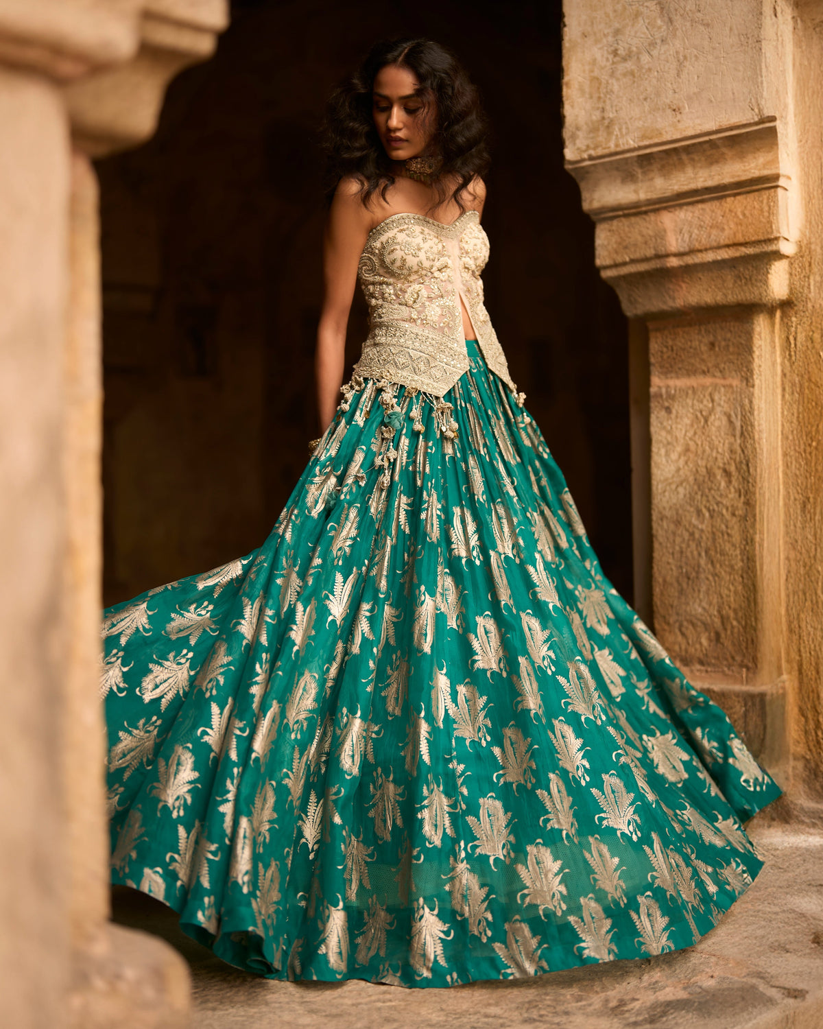 Amara Corset & Skirt Set