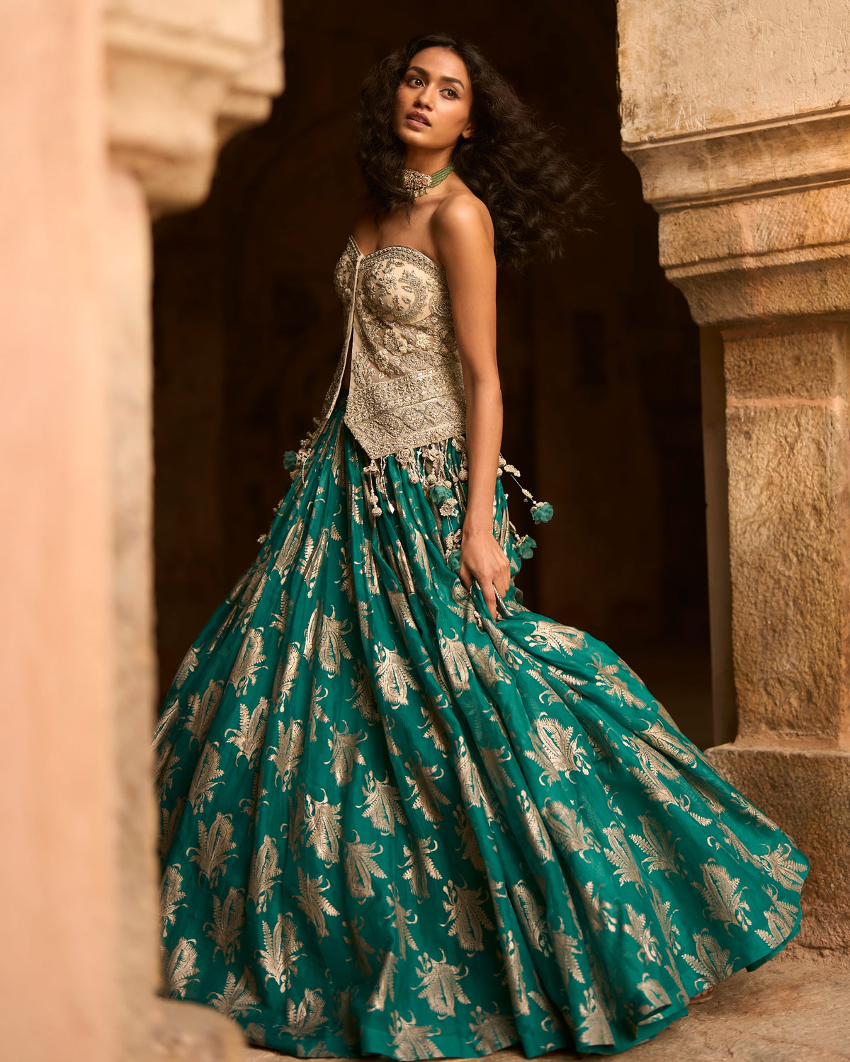 Amara Corset & Skirt Set