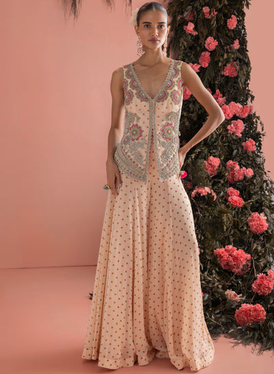 Minhal Jacket & Flared Pants