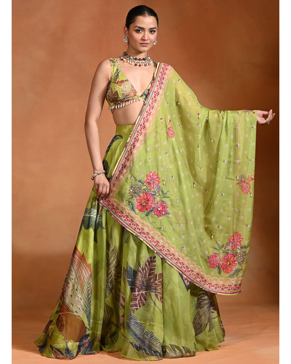 Kiwi Lehenga Set