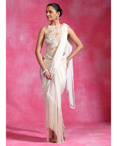 Pearl Ivory Drape Set