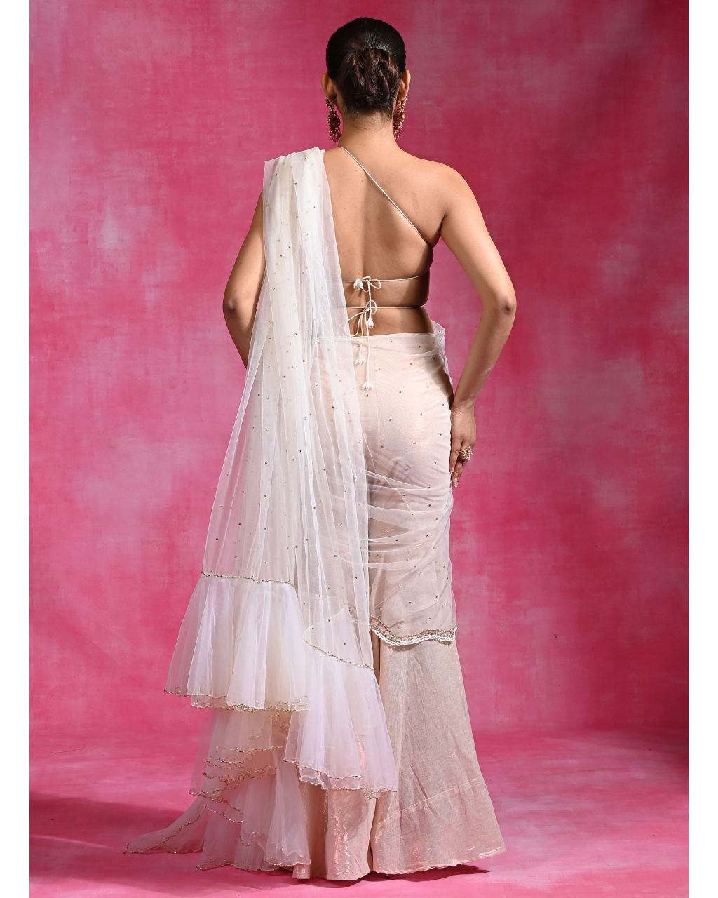 Ebony Haze Sari