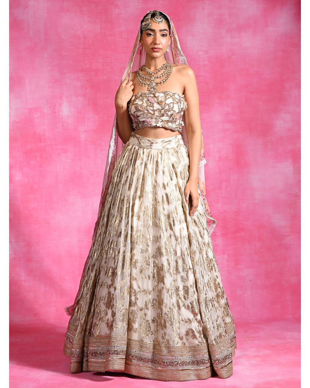 Ebony Lehenga Set