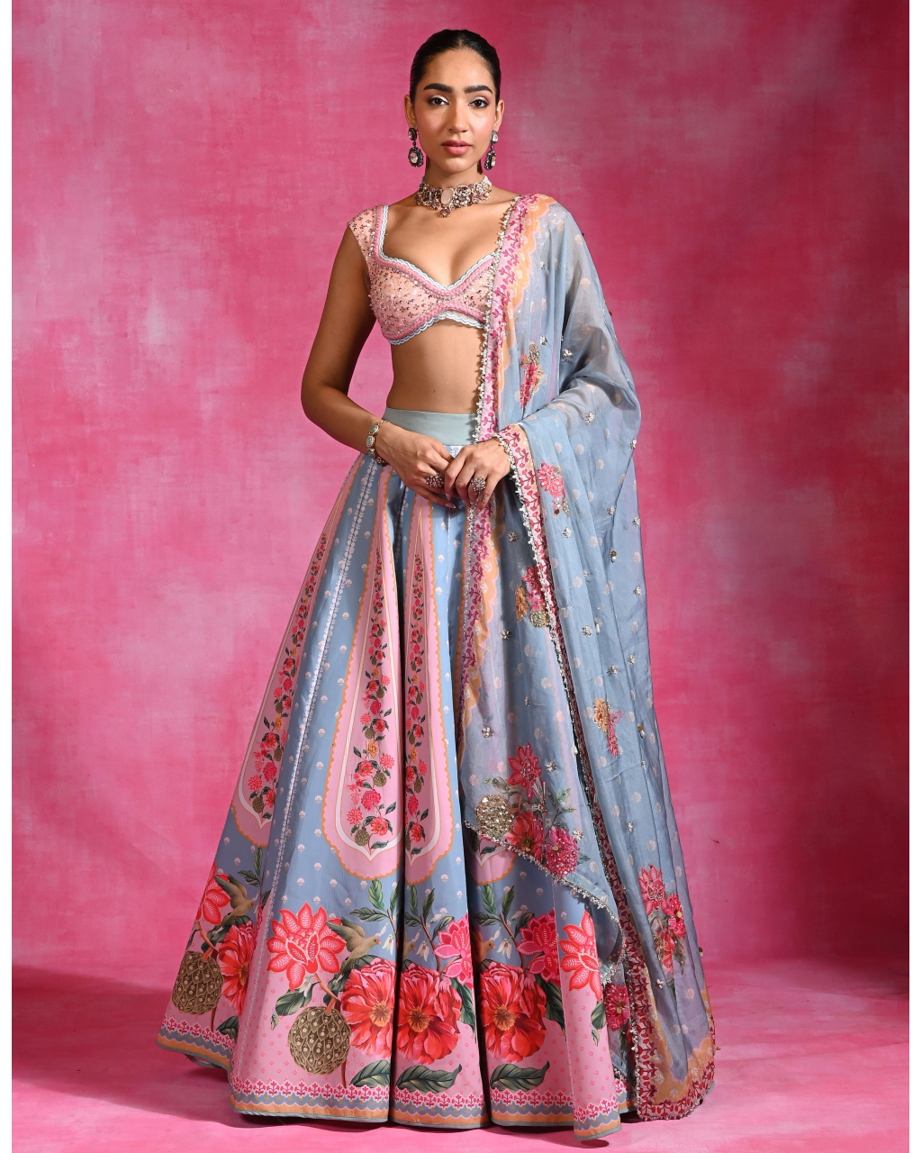 Neel Lehenga Set