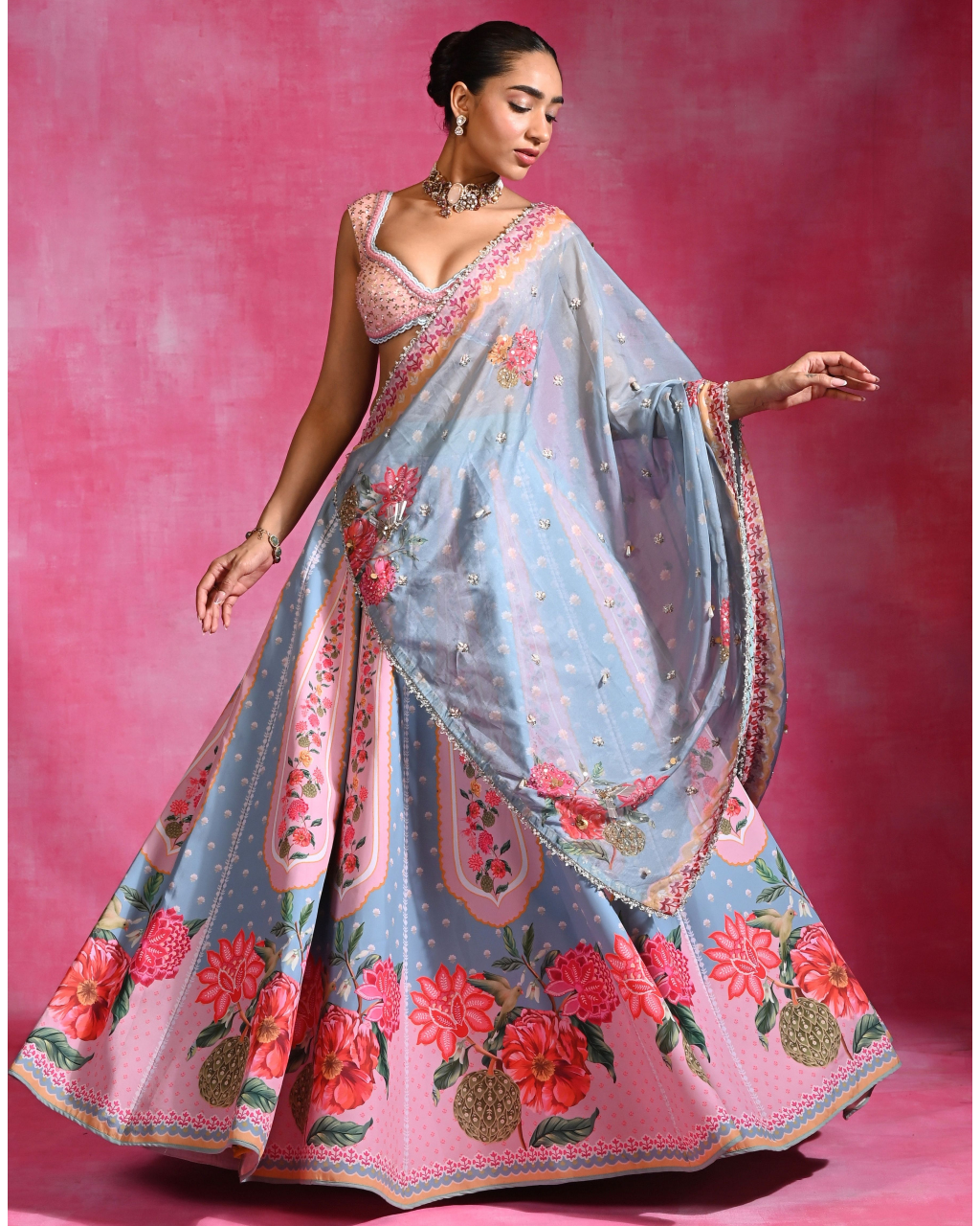 Neel Lehenga Set