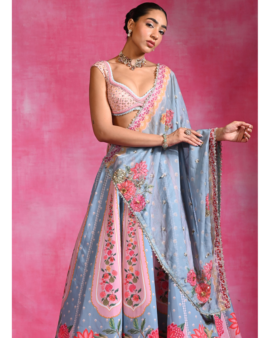 Neel Lehenga Set