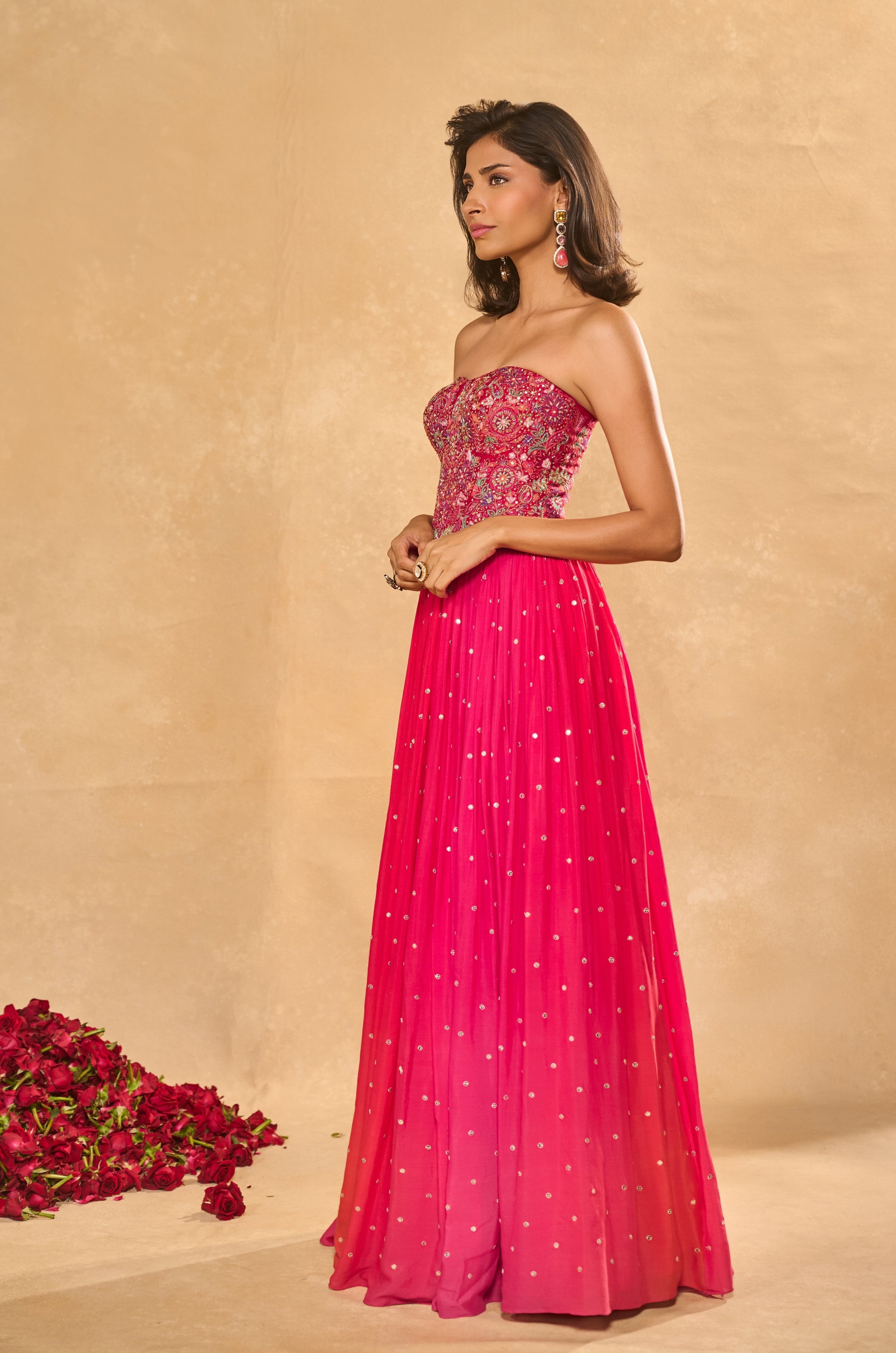 Aries Corset Lehenga Set