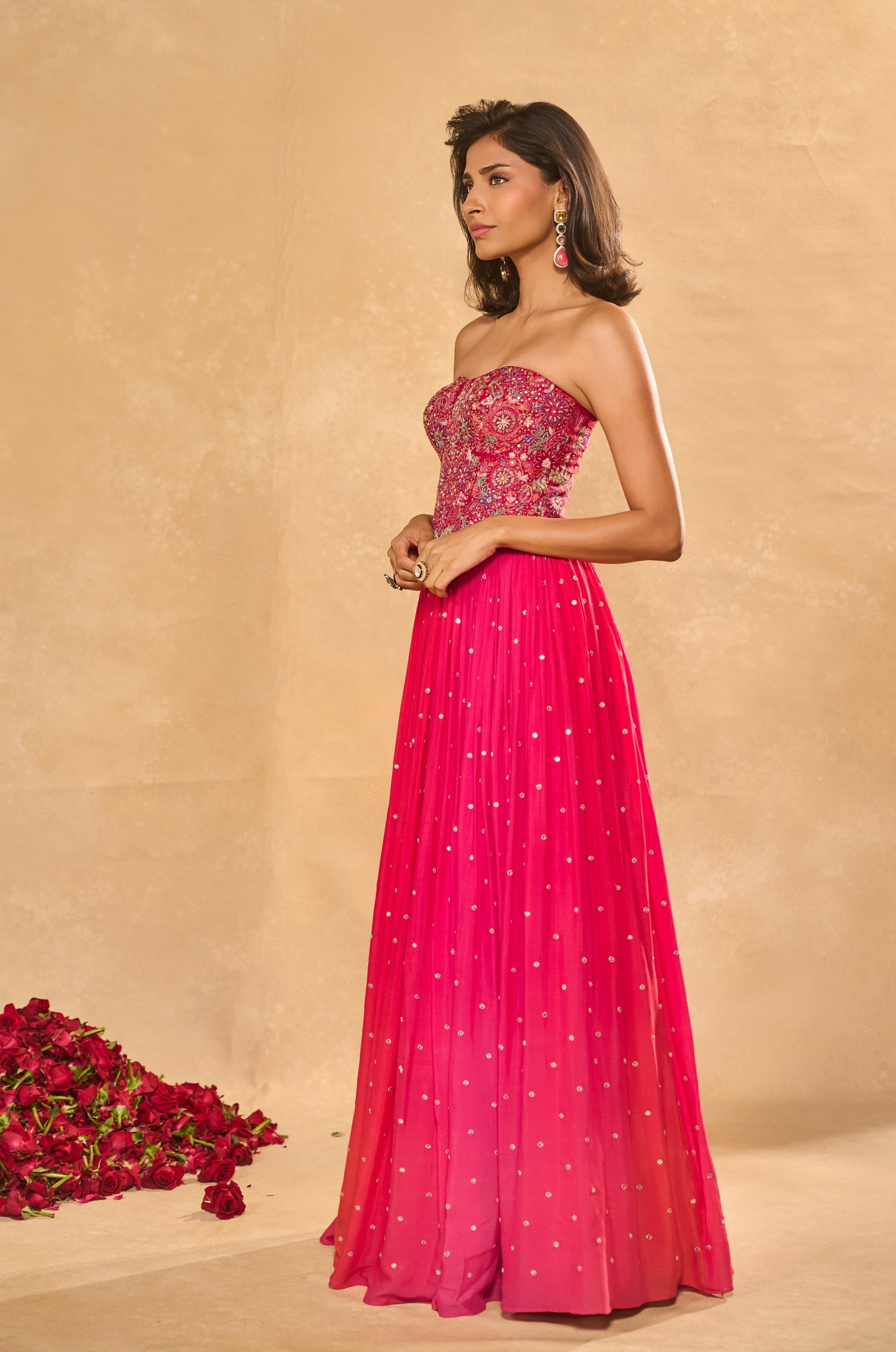 Aries Corset Lehenga Set