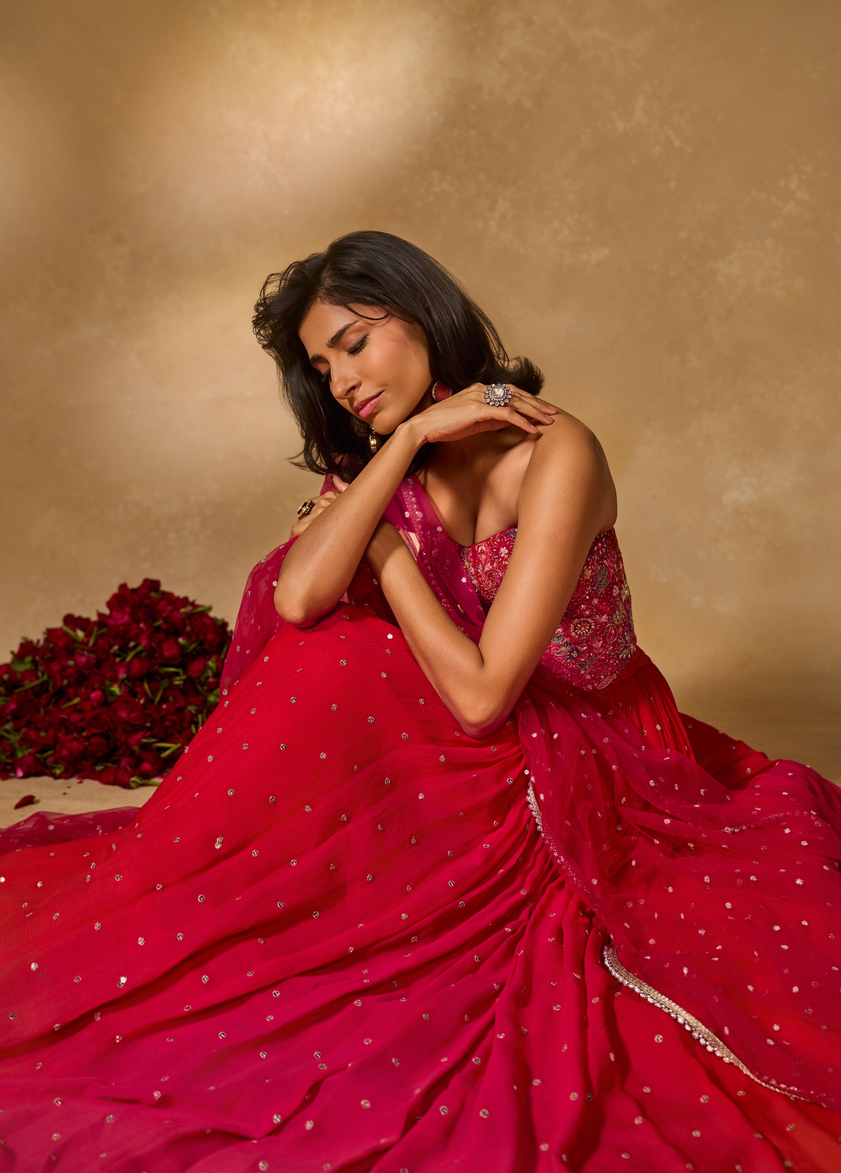 Aries Corset Lehenga Set