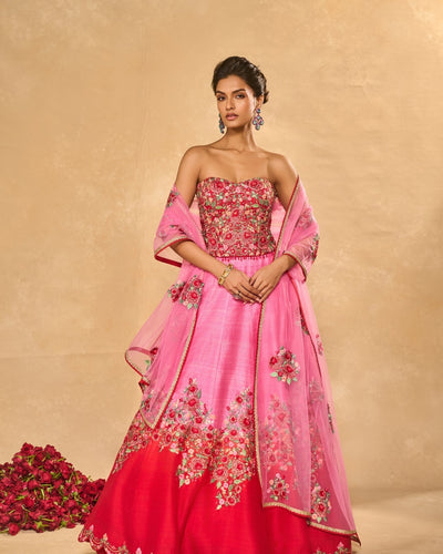 Tanya Ombre Lehenga Set