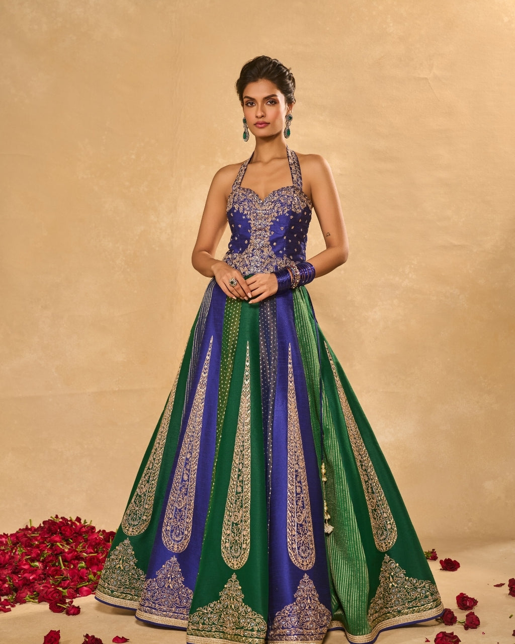 Blue Naina Lehenga Set