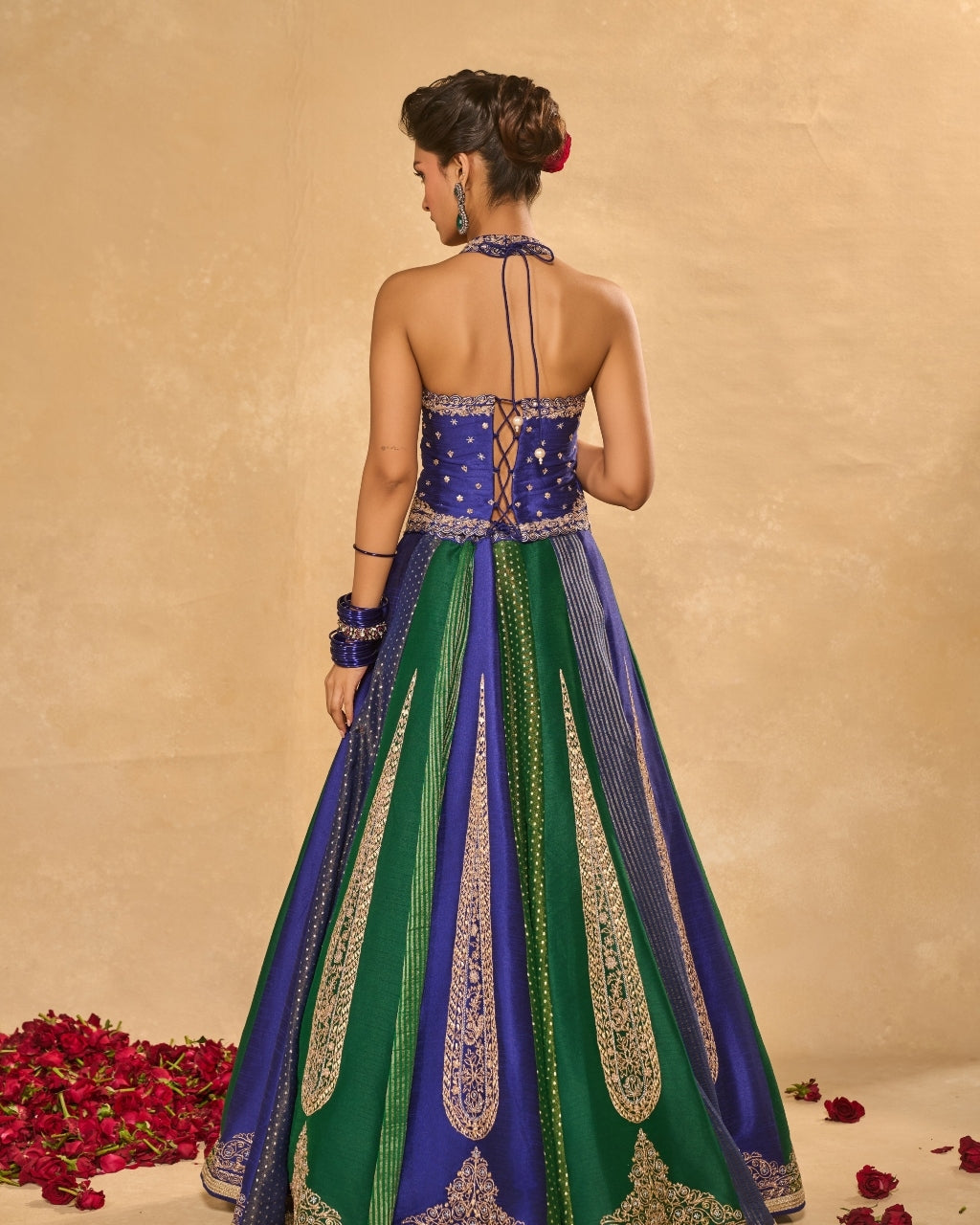 Blue Naina Lehenga Set