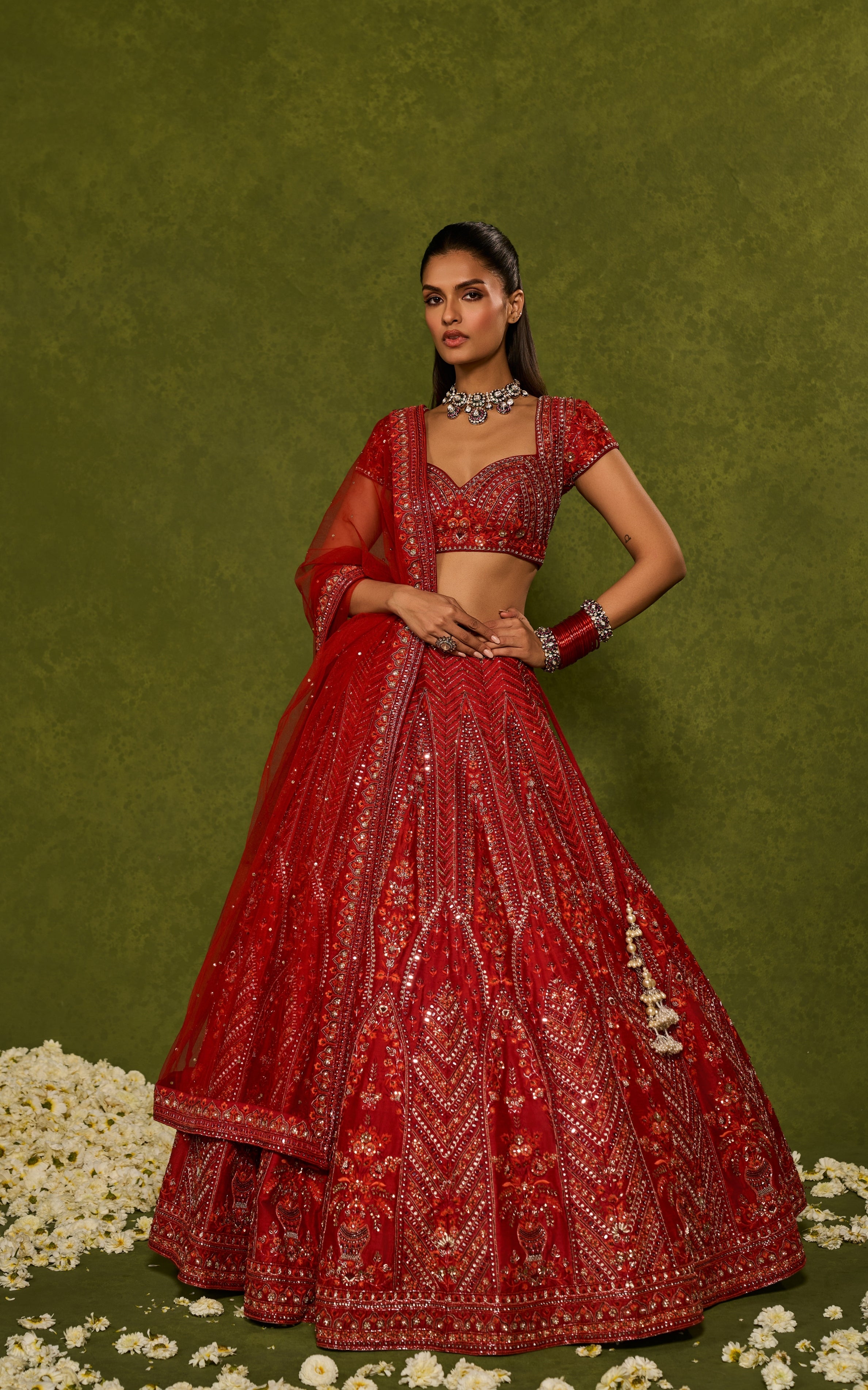 Indira Lehenga Set