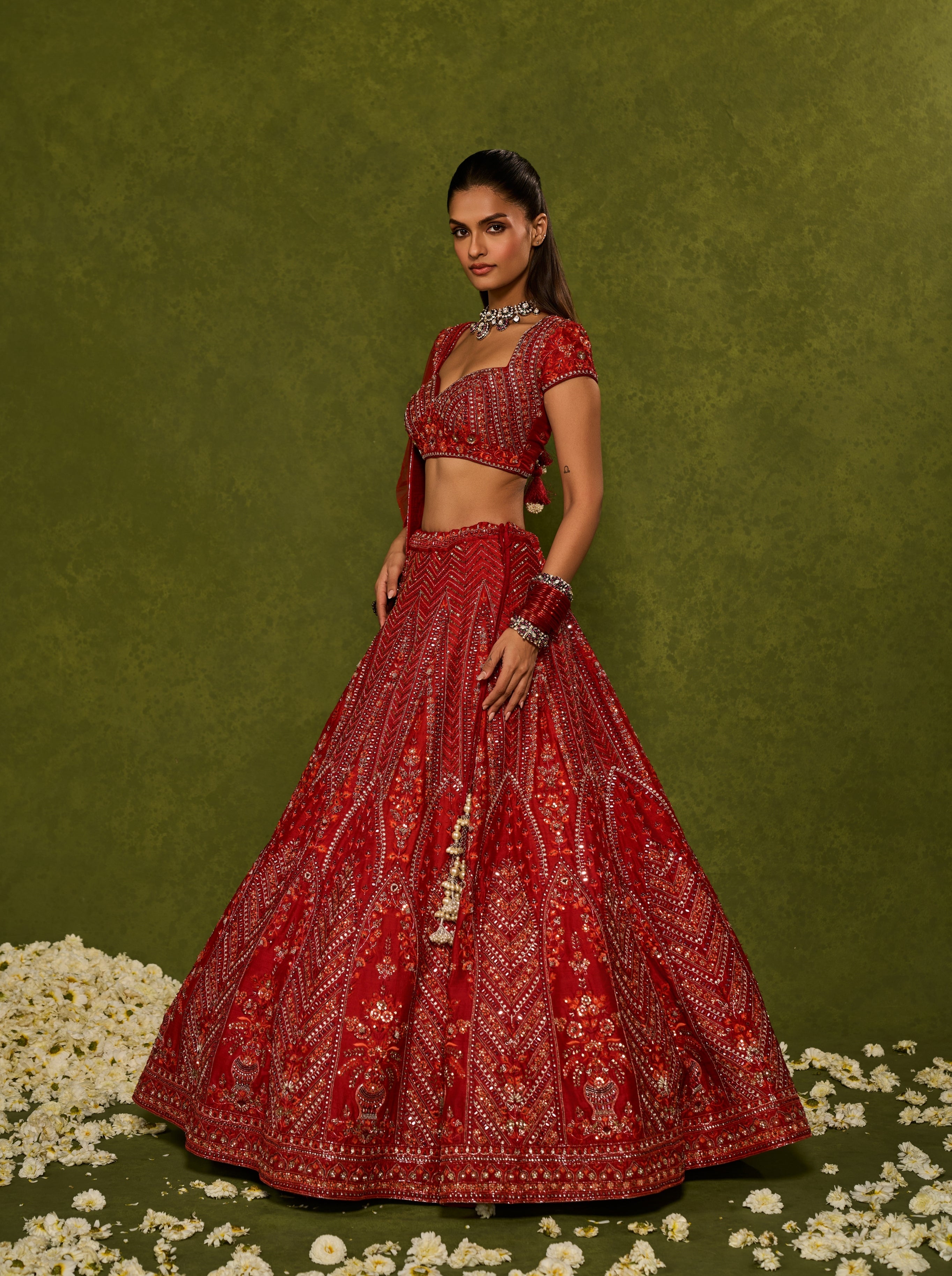 Indira Lehenga Set