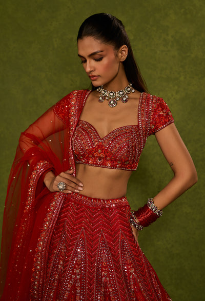 Indira Lehenga Set