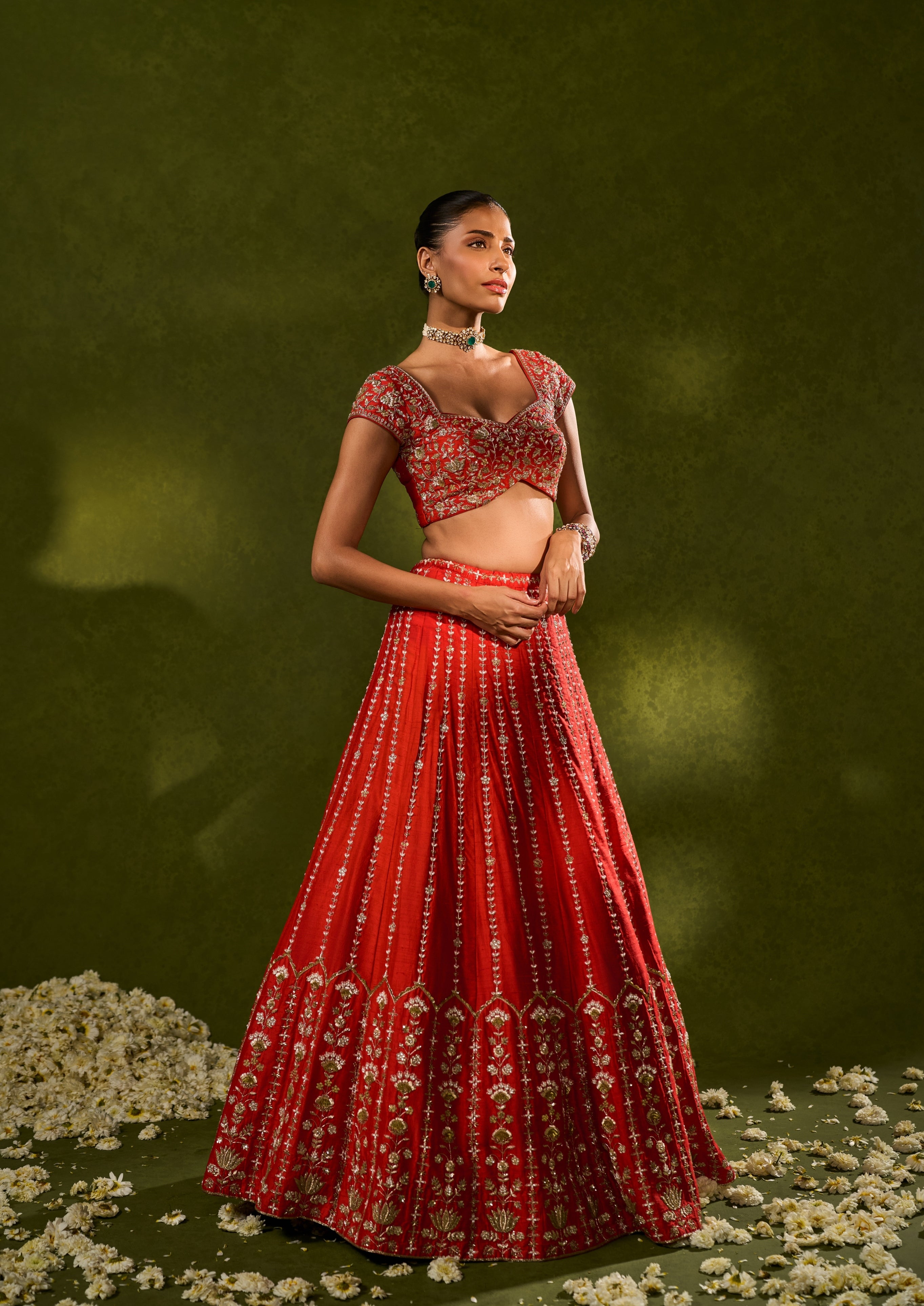 Anandi Lehenga Set
