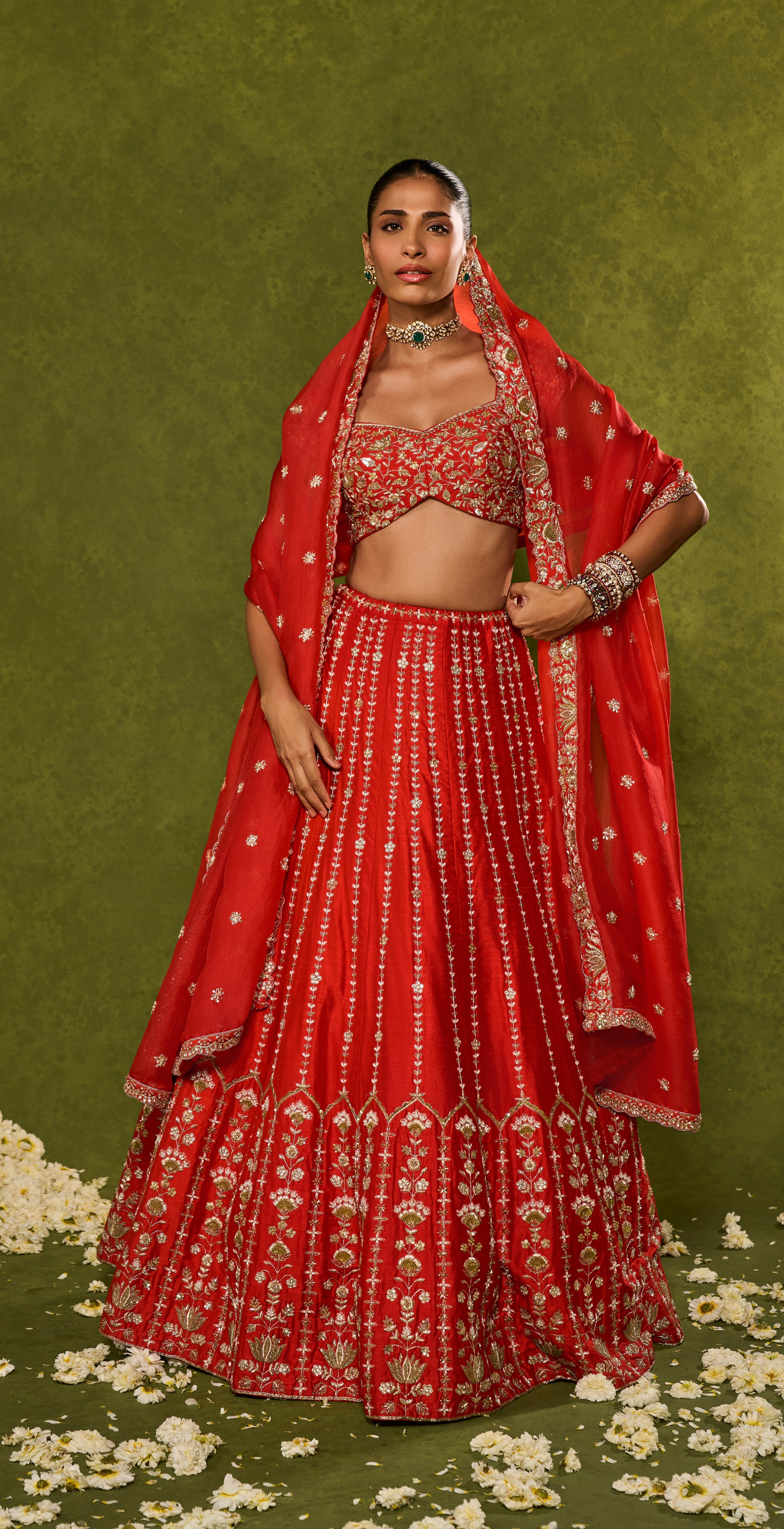 Anandi Lehenga Set